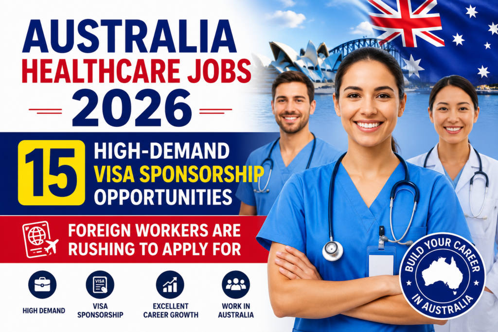 AUSTRALIA HEALTHCARE JOBS 2026