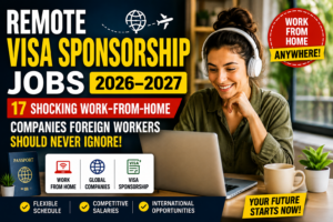 Remote Visa Sponsorship Jobs