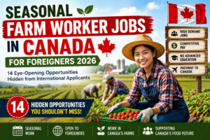 SEASONAL FARM WORKER JOBS IN CANADA FOR FOREIGNERS 2026