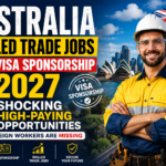 Australia Skilled Trade Jobs With Visa Sponsorship 2027