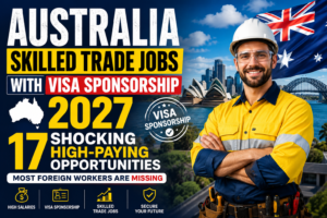 Australia Skilled Trade Jobs With Visa Sponsorship 2027